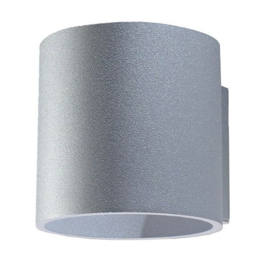 Luzara - Aplique de Pared Orbis - 1-Light - Gris Aluminio - G9 LED - IP20 - Bombilla No Incluida