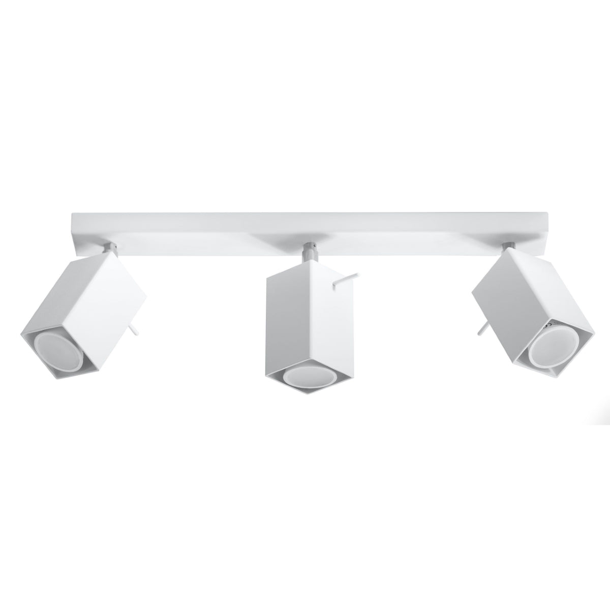 Luzara - Lámpara De Techo Mérida - 3-Light - Blanca - Acero - GU10 - IP20 - 45x6x16 cm