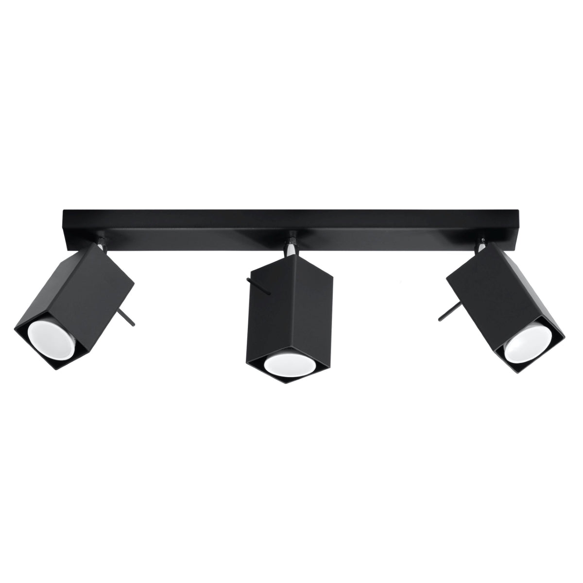 Luzara - Ceiling Light - 3-Light - Black - Steel Modern - GU10 - IP20 - Merida
