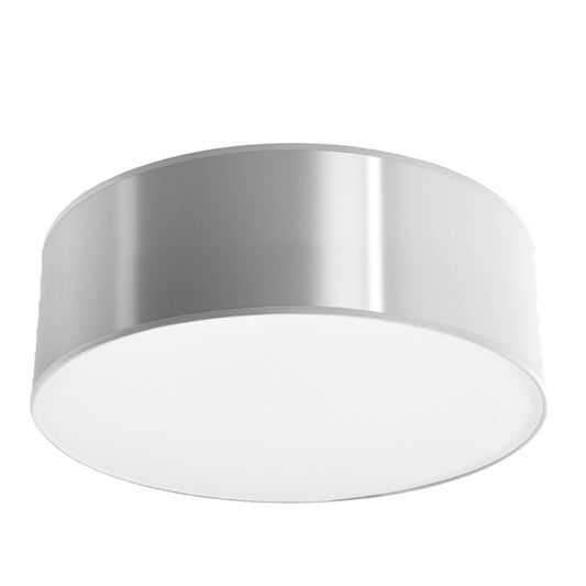 Arena - Ceiling Light - 1-Light - Gris - PVC - E27 - Bombilla No Incluida