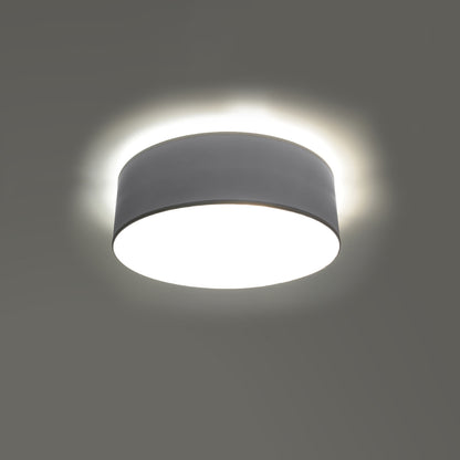 Arena - Ceiling Light - 1-Light - Gris - PVC - E27 - Bombilla No Incluida