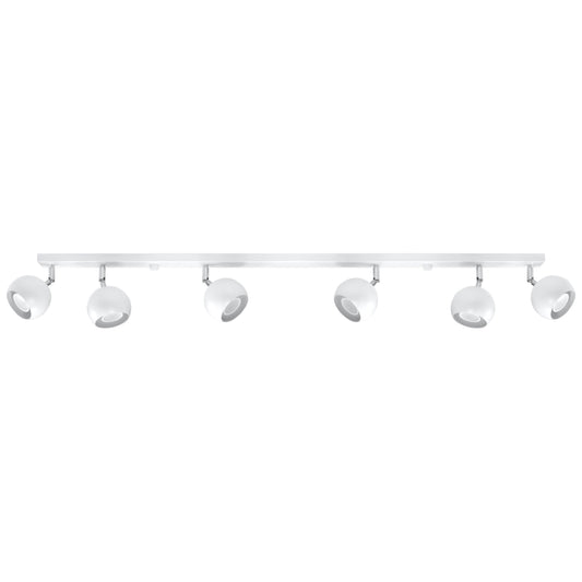 Luzara - Ceiling Light - 6-Light - Blanco - Acero - GU10 - IP20 - Bombilla No Incluida - 118 cm - OCULARE