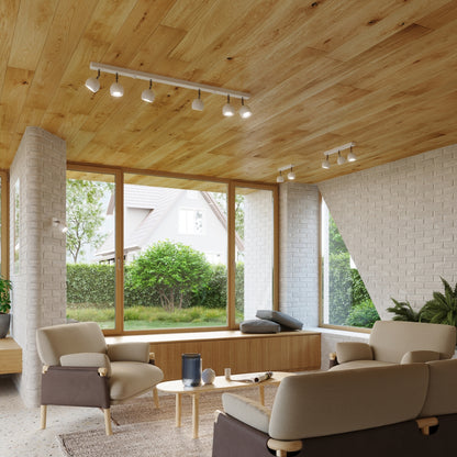 Luzara - Ceiling Light - 6-Light - Blanco - Acero - GU10 - IP20 - Bombilla No Incluida - 118 cm - OCULARE