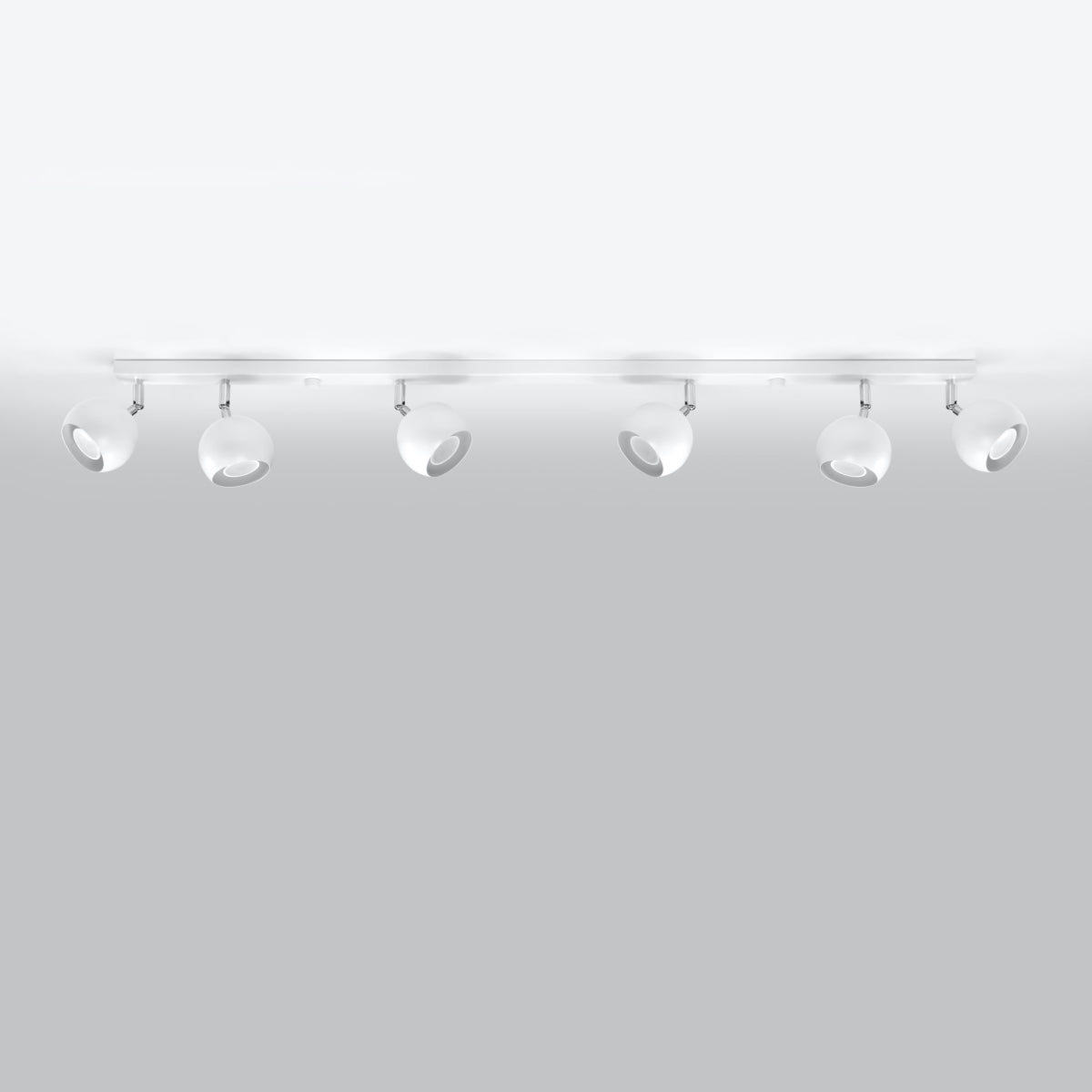 Luzara - Ceiling Light - 6-Light - Blanco - Acero - GU10 - IP20 - Bombilla No Incluida - 118 cm - OCULARE