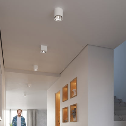 Aplique de Pared Cerámica - 1-Light Blanco - Cerámica - GU10/ES111 LED - IP20 - Diámetro 14,5 cm - KALU