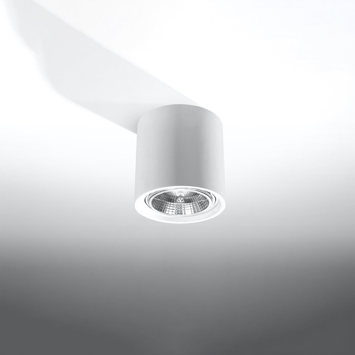 Aplique de Pared Cerámica - 1-Light Blanco - Cerámica - GU10/ES111 LED - IP20 - Diámetro 14,5 cm - KALU
