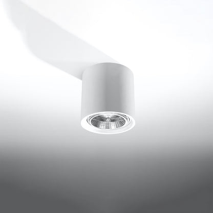 Aplique de Pared Cerámica - 1-Light Blanco - Cerámica - GU10/ES111 LED - IP20 - Diámetro 14,5 cm - KALU