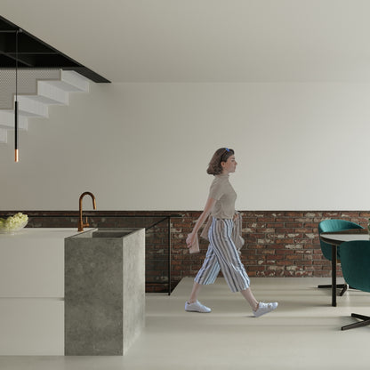 Mozaica - Pendant Light - 1-Light - Negro/Cobre - Acero - G9 LED - IP20 - Altura 100 cm