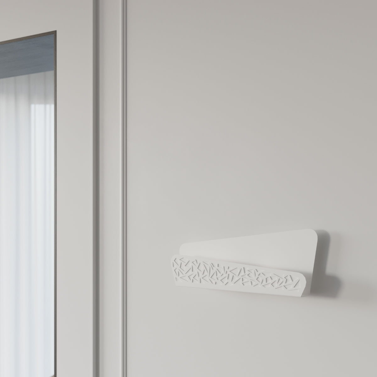 Aliza - Aplique de Pared - 2-Light - Blanco - Acero y PVC - G9 LED 2x8W - IP20 - Bombillas No Incluidas - 40 x 6 x 15 cm