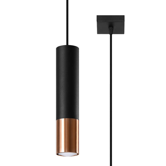 Luzara - Pendant Light - 1-Light - Negro Cobre - Metal - GU10 - 230V - IP20