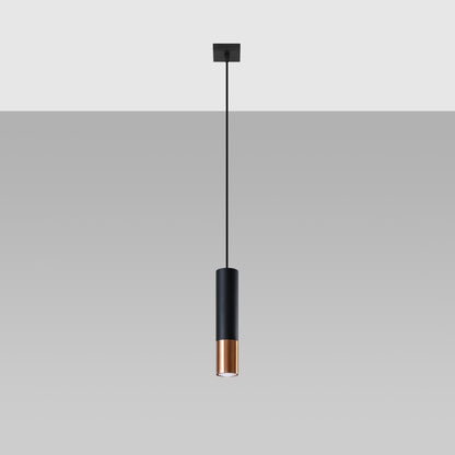 Luzara - Pendant Light - 1-Light - Negro Cobre - Metal - GU10 - 230V - IP20
