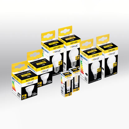 Luzara - Bombilla LED G9 - 4,5W - 450 lm - 3000K Warm White - LED Bulb - Serie Sun Light