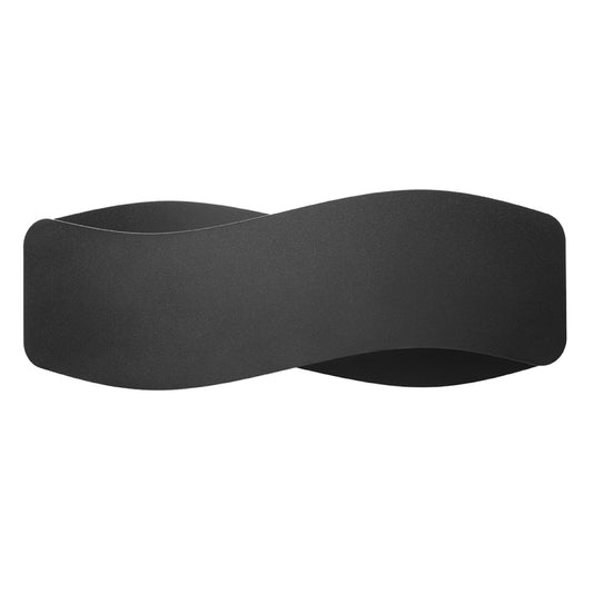 Aplique De Pared - 2-Light - Negro - Acero - G9 - IP20 - Clase I - 40 x 12 x 15 cm