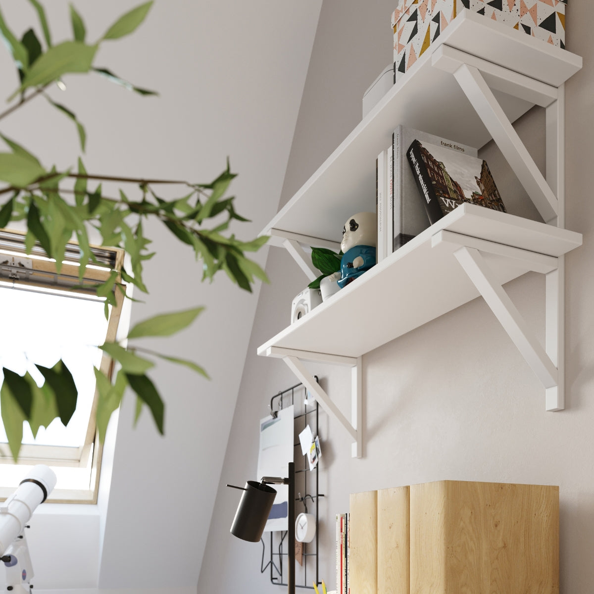 Luzara - Table Lamp - 1-Light Black Steel GU10 IP20 - RING Desk Lamp - Modern Minimalist