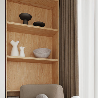 Boomo - Lámpara de Mesa - 1-Light - Madera Natural - Base G9 - IP20 - 12 x 21 cm