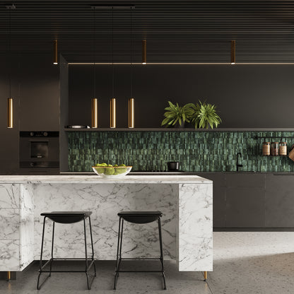 Lagos - Pendant Light - 1-Light - Oro Pulido - Acero - GU10 LED - Dia 8 cm - IP20