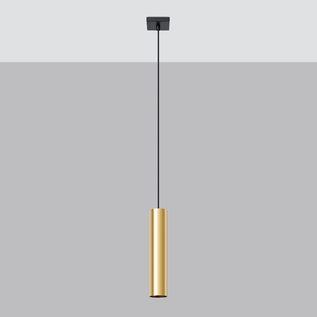 Lagos - Pendant Light - 1-Light - Oro Pulido - Acero - GU10 LED - Dia 8 cm - IP20