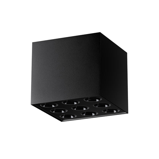 OZZY - Ceiling Light - 8-Light - Black - Aluminum - Modern LED Fixture - 4000K 16W IP20