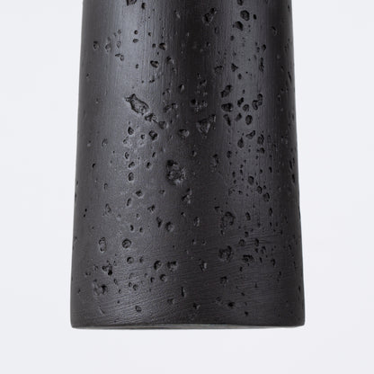 Luzara - Lámpara Colgante Electra - 1-Light - Negro Hormigón - LED - Industrial Minimal - 125 cm