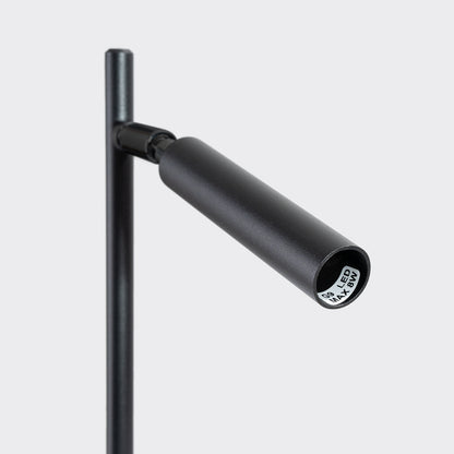 Luzara - Table Lamp - 1-Light - Black - Steel - G9 LED 8W - IP20 - Bulb Not Included - Dimensiones 14/20/43 cm