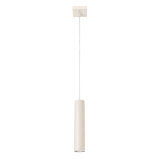 Luzara - Pendant Light Lagos - 1-Light - Beige - Acero - GU10 - IP20 - 118 cm