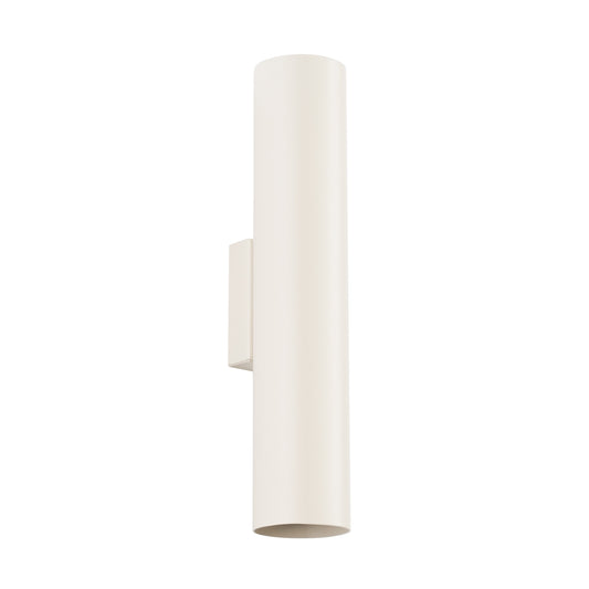Luzara - Aplique de Pared - 2-Light - Beige - Acero Moderno - GU10 IP20 30 cm Alto - Lagos