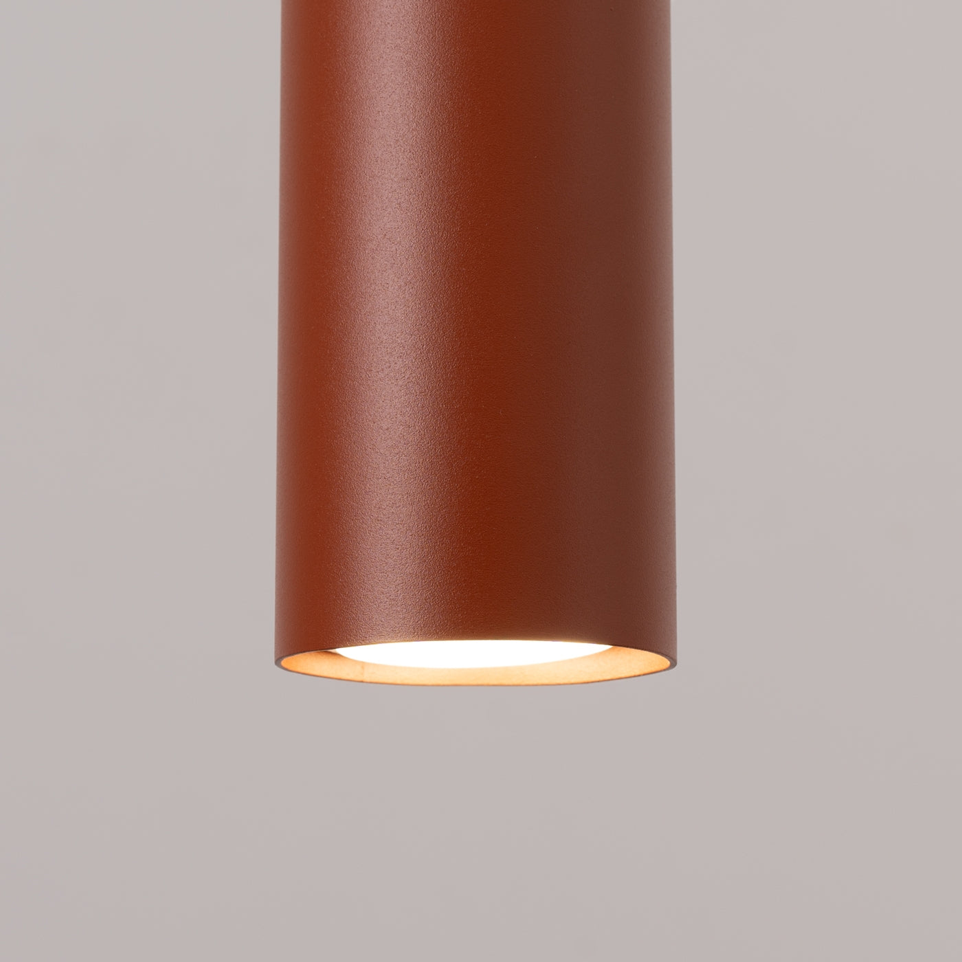 Luzara - Lagos Pendant Light - 2-Light - Ocre Rojo - Acero - GU10 - IP20 - 105 cm de Alto - Diseño Industrial Minimalista