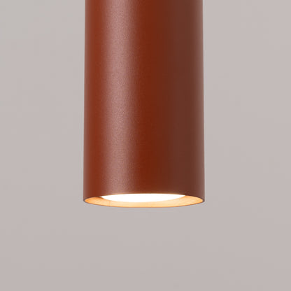 Lagos - Pendant Light - 3-Light - Ocre Rojo - Acero - GU10 - Ø6 cm Pantallas - Modern Minimalist