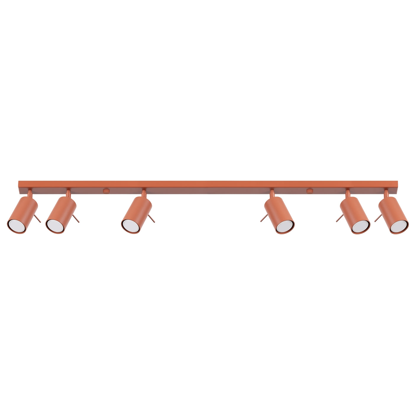 Luzara - Ceiling Light - 6-Light - Ocre Rojo - Acero - Moderno - GU10 LED - IP20 - 117 cm