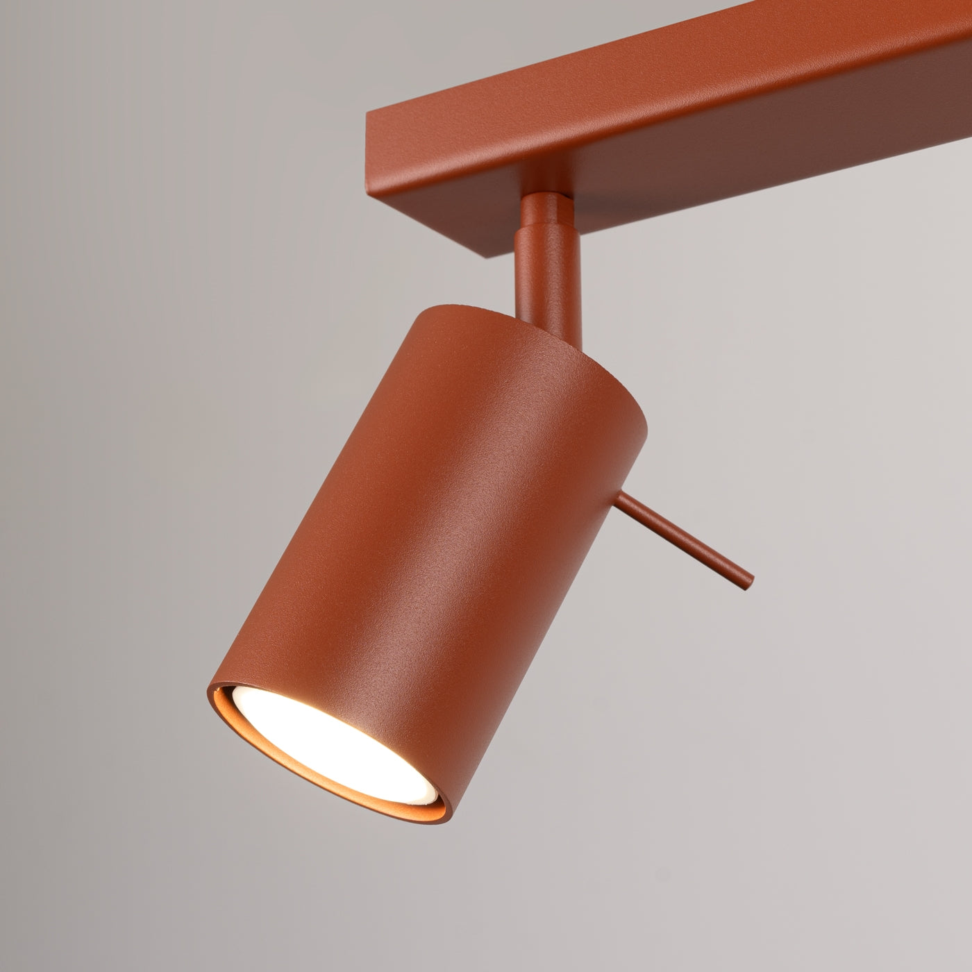 Luzara - Ceiling Light - 6-Light - Ocre Rojo - Acero - Moderno - GU10 LED - IP20 - 117 cm