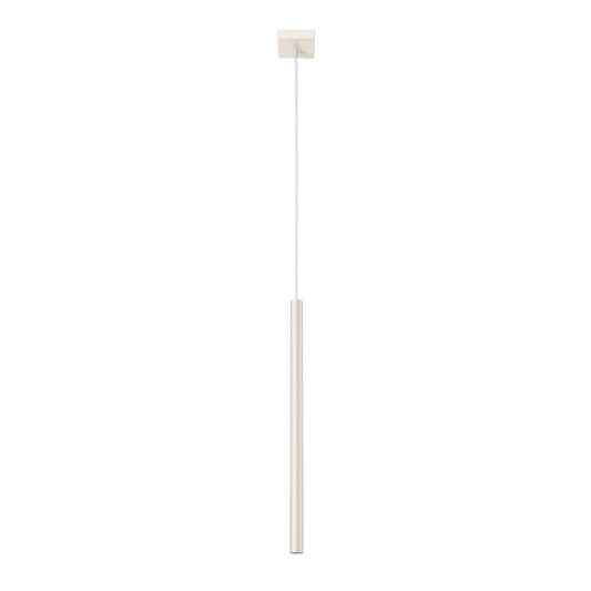 Luzara - Pendant Light - 1-Light Beige Metal - G9 LED 8W - IP20 - Modern Minimalista