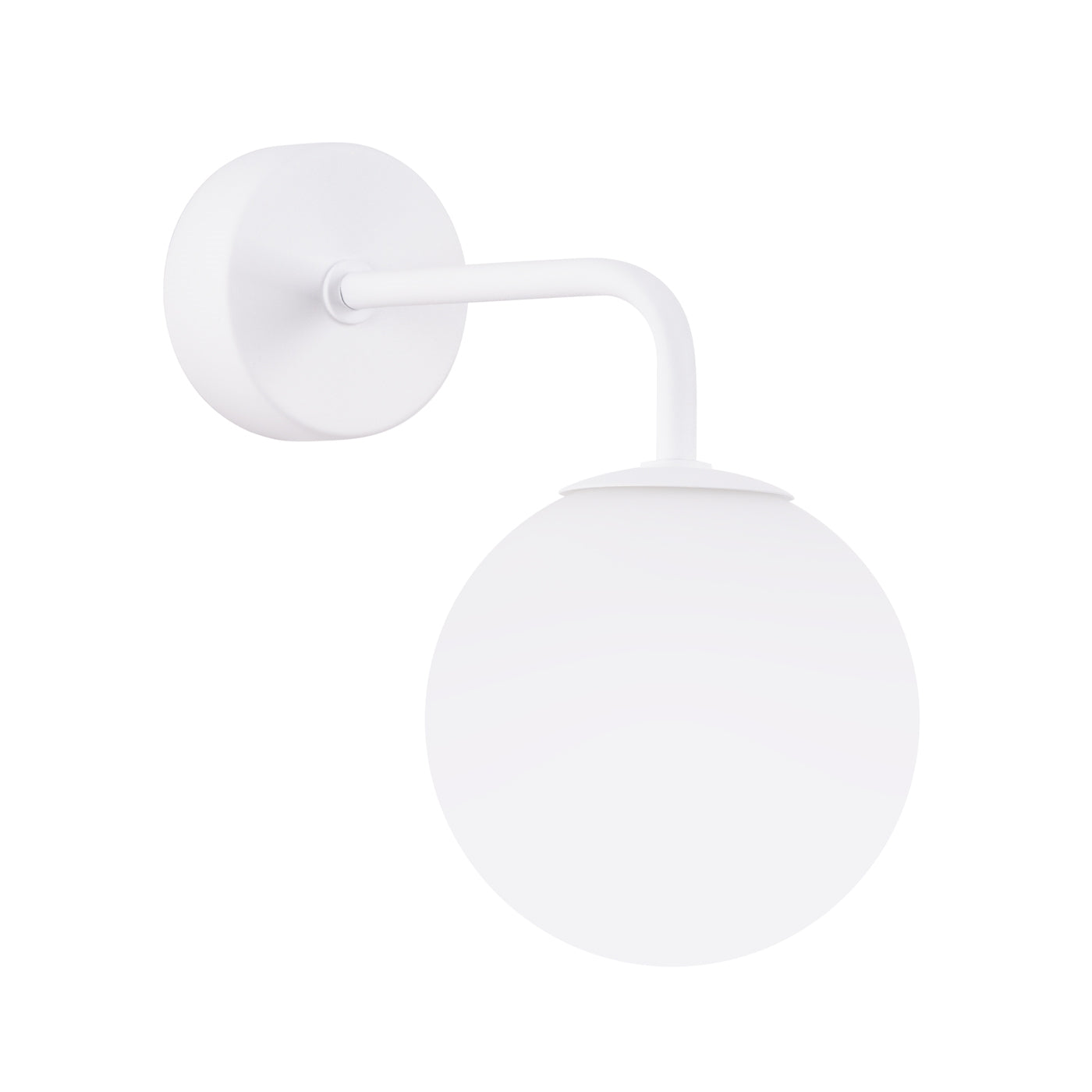 Luzara - Aplique de Pared - 1-Light - Blanco - Acero y Vidrio - G9 8W - IP20 - 10 x 22 x 21 cm - Astral