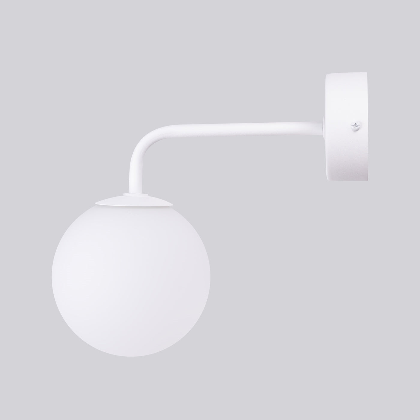 Luzara - Aplique de Pared - 1-Light - Blanco - Acero y Vidrio - G9 8W - IP20 - 10 x 22 x 21 cm - Astral