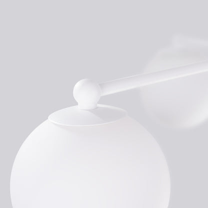 Luzara - Chandelier - 3-Light Blanco - Metal y Vidrio - G9 LED - IP20 - 62 x 62 x 29 cm