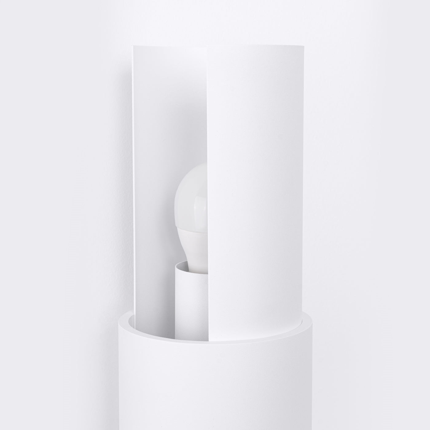 Luzara - Aplique de Pared - 2-Light Blanco - Acero - E27 - LED IP20 - Bombilla No Incluida