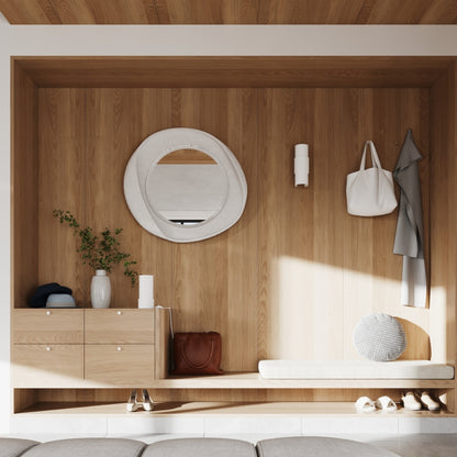 Luzara - Aplique de Pared - 1-Light Blanco Acero - E27 - IP20 - Sin Bombilla - 10 x 10 x 21 cm