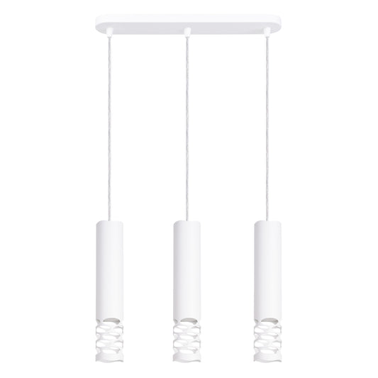Luzara - Pendant Light - 3-Light - White - Metal - GU10 - IP20 - LIRO - Modern Minimalist