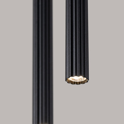 Arche - Pendant Light - 2-Light - Negro Acero - G9 LED No Incluida - IP20 - 118 cm