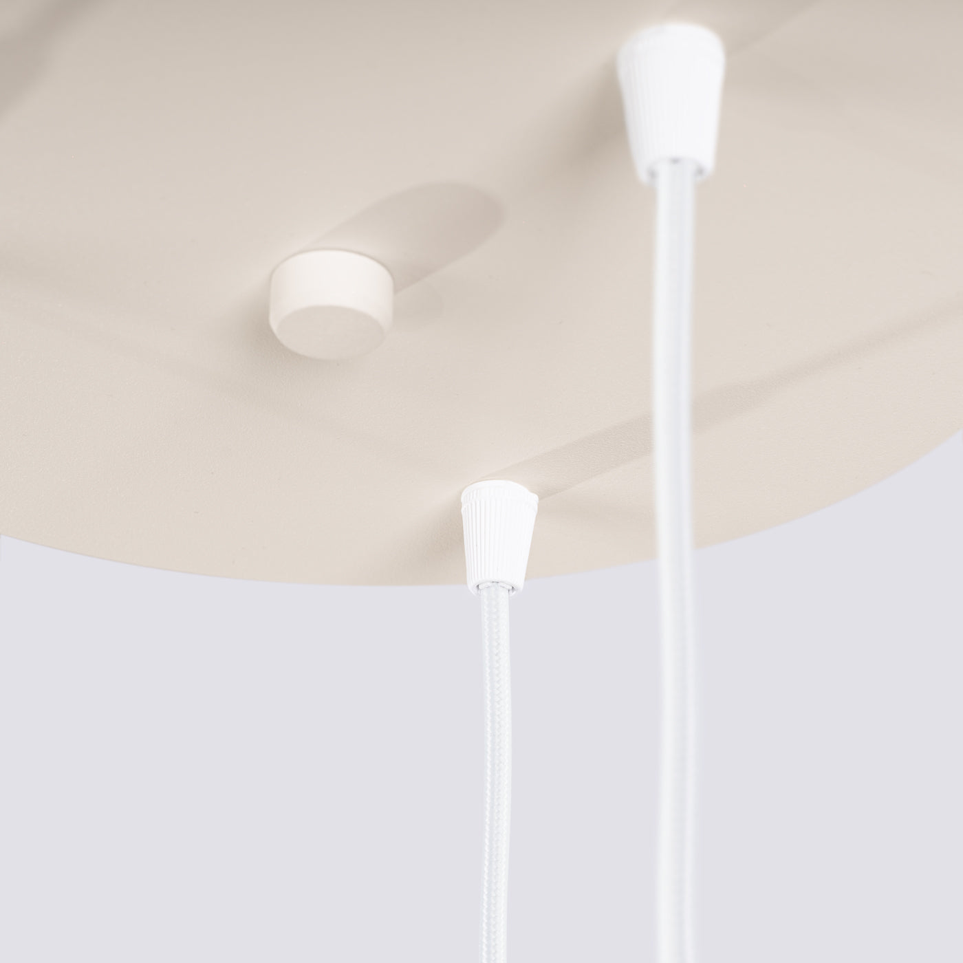 Luzara - Lámpara Colgante - 3-Light Beige - Acero/Aluminio - E14 - IP20 - Bombilla No Incluida - 30/30/120 cm