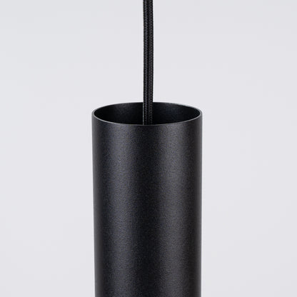 Luzara - Pendant Light - 1-Light - Beige/Negro - Fieltro y Acero - GU10 - IP20 - Ø30 cm