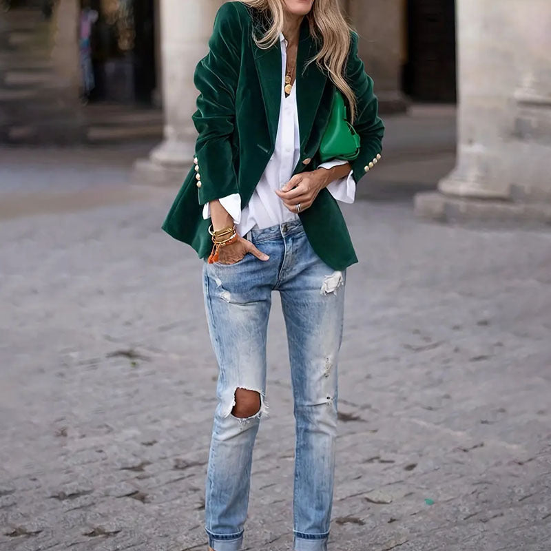 Traje de Terciopelo Moderno