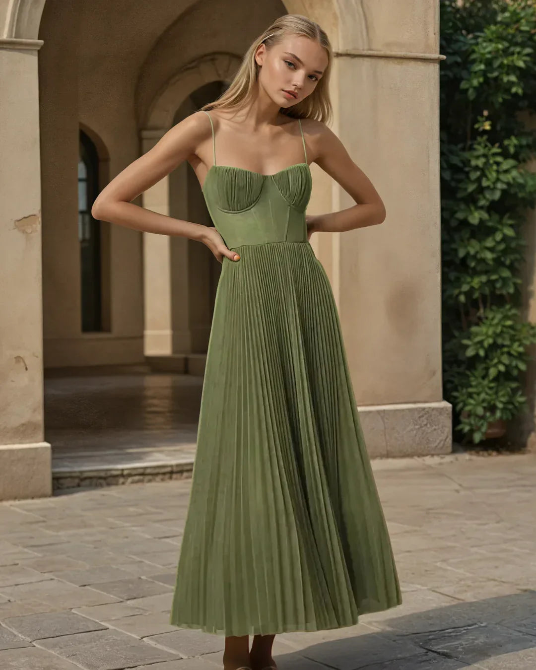 Luna | Vestido elegancia con espalda descubierta