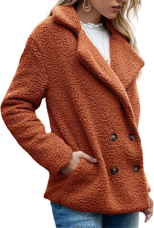 Chaqueta Teddy Oversize con Estilo